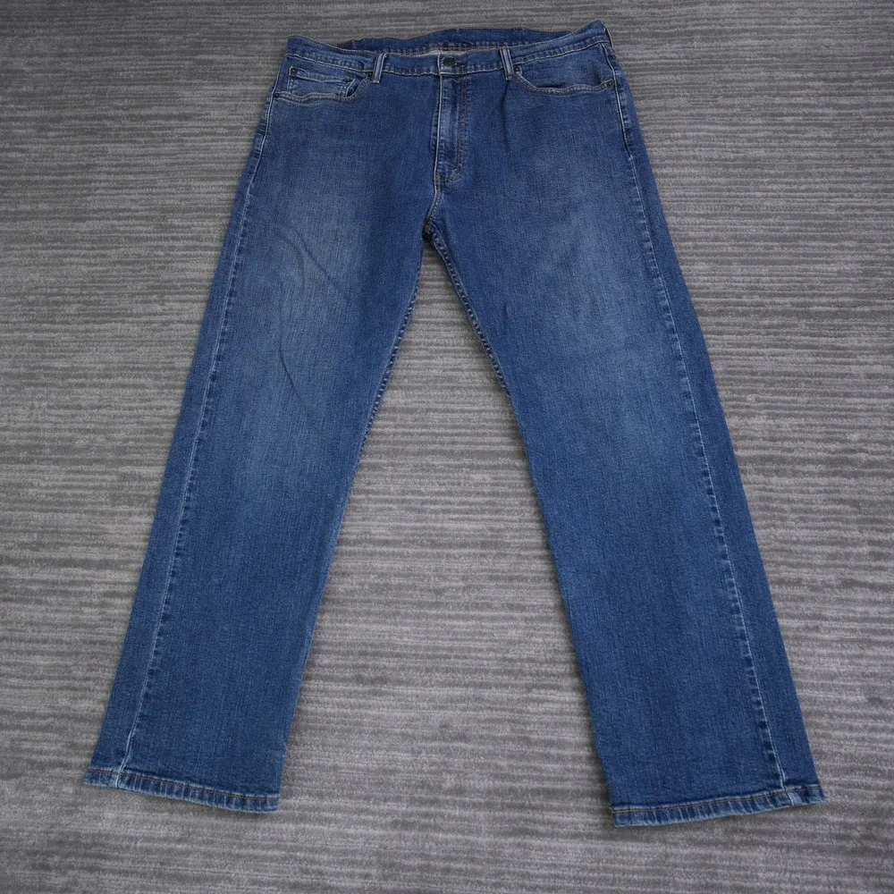 Levis 505 Mens Regular Fit‎ Straight Leg Blue Denim Jeans 40x30 (Fit 38x30)